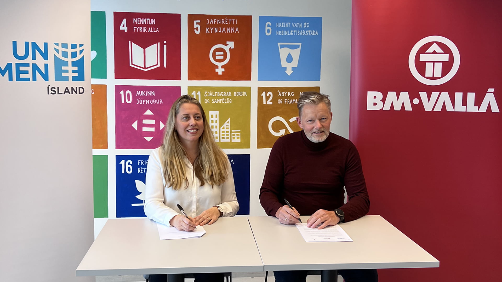 UN Woman og Hornsteinn