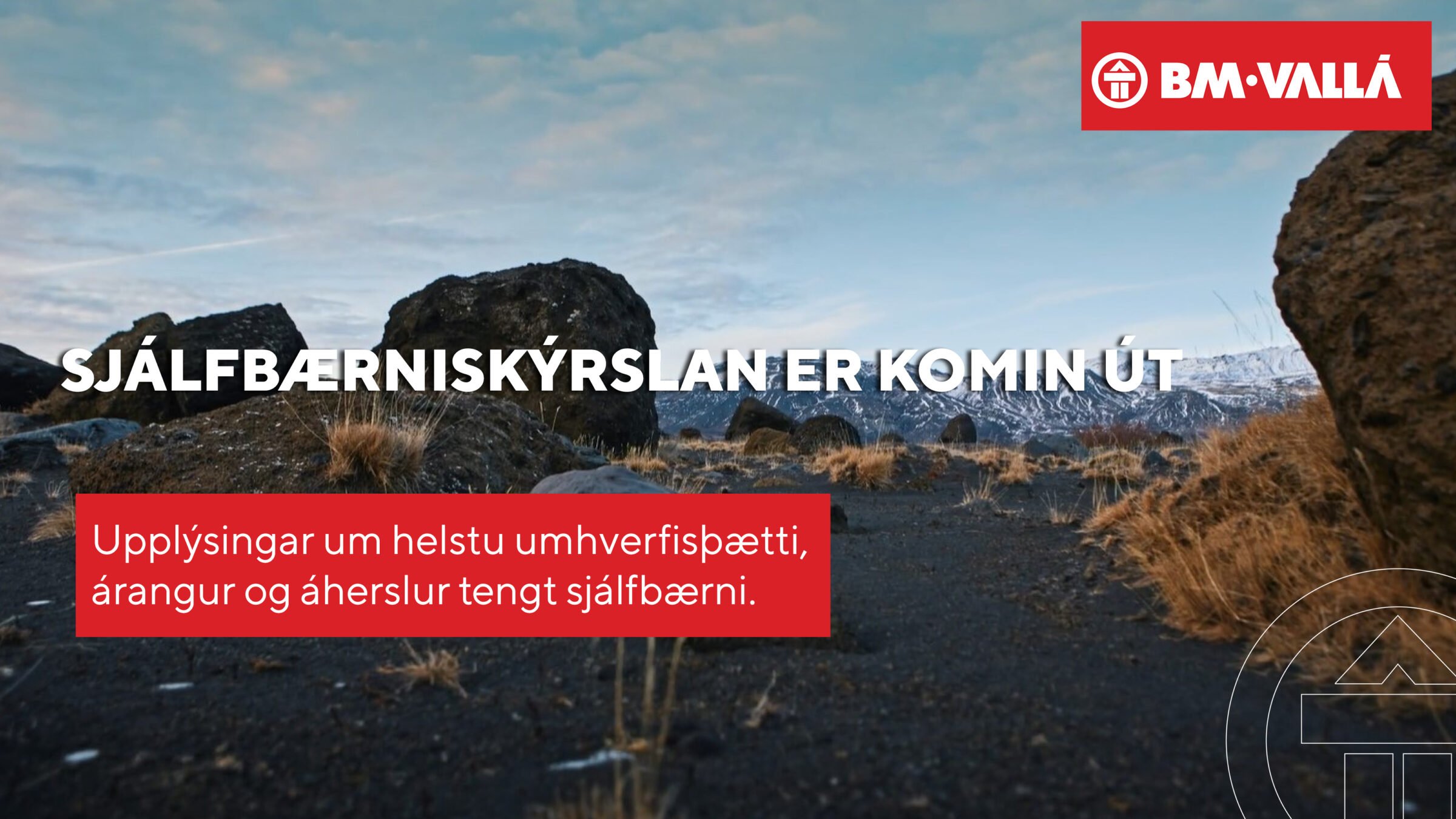 Sjálfbærniskýrsla BM Vallá 2022